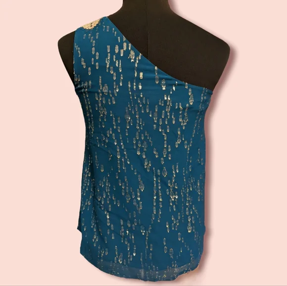 NWT Lilly Pulitzer silk Sienne top, size 00 - Picture 2 of 12